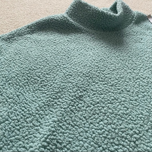 👚Gap Mock Neck Oversized Sherpa Sweater - Picture 4 of 9